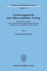 Verfassungsgericht Und Veolkerrechtlicher Vertrag