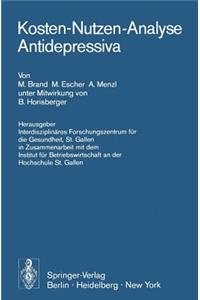 Kosten-Nutzen-Analyse Antidepressiva