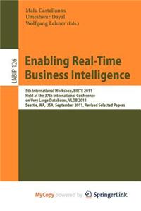 Enabling Real-Time Business Intelligence