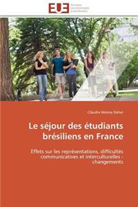 Le Séjour Des Étudiants Brésiliens En France