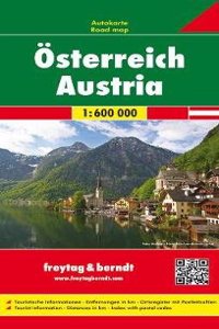 Austria Road Map 1:600 000