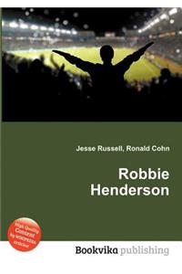 Robbie Henderson