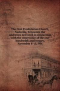 First Presbyterian Church Nashville Tennessee