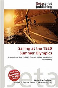 Sailing at the 1920 Summer Olympics