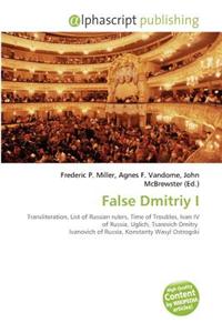 False Dmitriy I