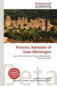 Princess Adelaide of Saxe-Meiningen