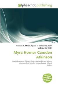 Myra Horner Camden Atkinson