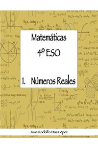 Matem+ticas 41/4 ESO - 1. Noemero Reales