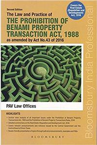 Bloomsburys The Law & Practice of The Prohibition of Benami Property Transaction Act, 1988