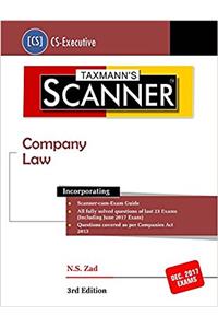 Scanner-Company Law (CS-Executive)-(December 2017 Exams)