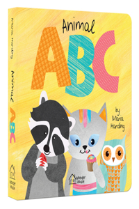 Animal ABC: Playful animals teach A to Z (Padded Board Book)