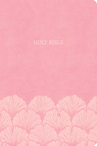 NASB Large Print Thinline Bible, Value Edition, Soft Pink Leathertouch