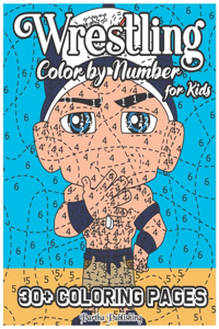 Wrestling Color by Number for Kids