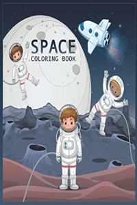 Space Coloring Book