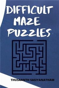 Difficult MAZE Puzzles Hard