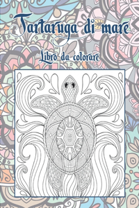 Tartaruga di mare - Libro da colorare