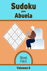 Sudoku para Abuela Nivel Fácil Volumen 6