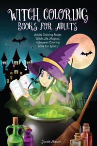 Witch Coloring Books For Adults