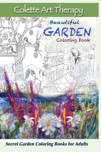 Beautiful GARDEN coloring book