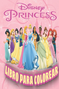 Disney Princess Libro Para Colorear