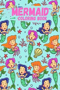 Mermaid Coloring Book