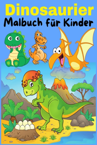 Dinosaurier Malbuch für Kinder