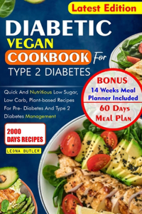 Diabetic Vegan Cookbook for Type 2 Diabetes