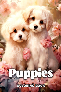 Puppies Coloring Book