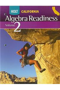 Holt Algebra Readiness: Student Edition Volume 2