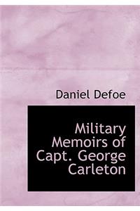 Military Memoirs of Capt. George Carleton