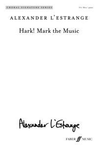 Hark! Mark the Music: Sab, Choral Octavo