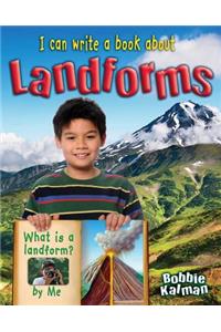 I Can Write a Book about Landforms
