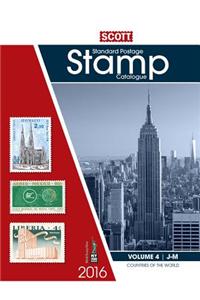 2016 Scott Catalogue Volume 4 (Countries J-M): Standard Postage Stamp Catalogue