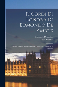 Ricordi Di Londra Di Edmondo De Amicis