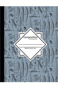 Composition Notebook Graph Paper 4x4