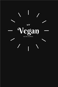 My Vegan Recipe Journal