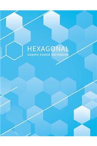 Hexagonal Graph Paper Notebook