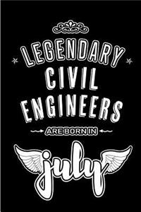 Legendary Civil Engineers are born in July