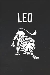 Leo Notebook 'Zodiac Signs' - Zodiac Diary - Horoscope Journal - Leo Gifts for Her