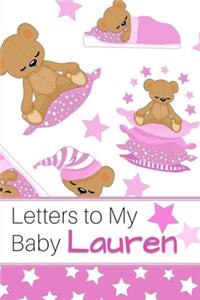 Letters to My Baby Lauren