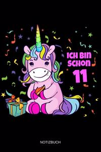 Ich Bin Schon 11 Notizbuch