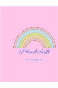 Schreibschrift das Übungsheft