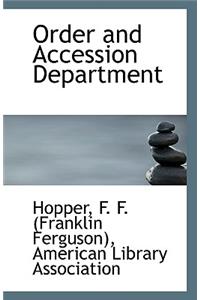 Order and Accession Department