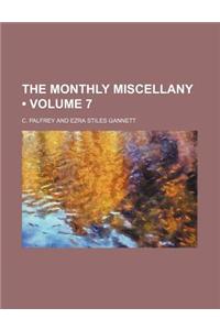 The Monthly Miscellany (Volume 7)