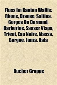 Fluss Im Kanton Wallis
