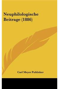 Neuphilologische Beitrage (1886)