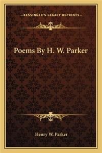 Poems by H. W. Parker