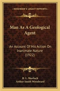 Man As A Geological Agent