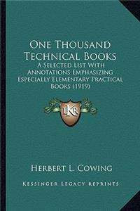 One Thousand Technical Books