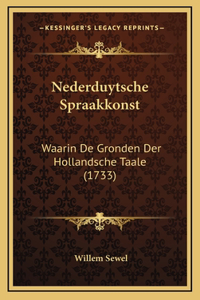 Nederduytsche Spraakkonst
